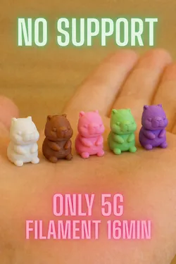 Mini Capybara Pocket Figure