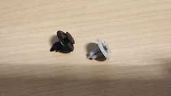 Plastic rivets - fastening clips for car