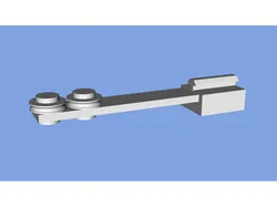 Rail mounted filament guide