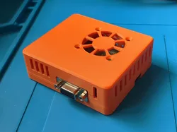 Raspberry Pi 4 + Gert VGA 666 case With screws holes for 40 mm fan