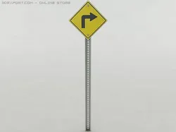 right turn sign