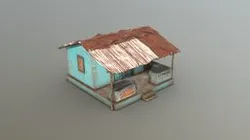 Rusty Old Tropical Shop