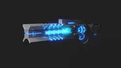 Sci-fi Energy Gun Free 3D model