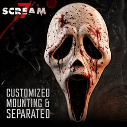 Scream Ghostface mask - Cosplay - Customized mounting - Separated