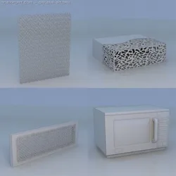 screen metal screen microwave