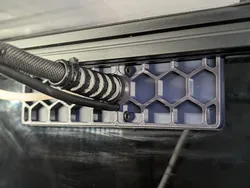 Split Voron Exhaust Cover with Bowden and PUG Umbilical Pass-Through Mounts