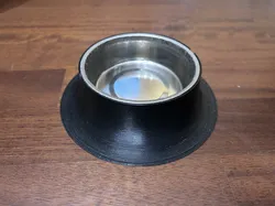 Stable cat bowl - anti split and spill