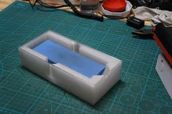 Whetstone wet box and stand for @firstgizmo's Knife Sharpener