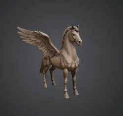 Winged Unicorn Pegasus – Mythical Fantasy Horse