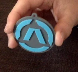 "Activate- an active gaming experience" keychain