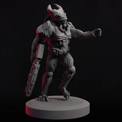 Alien Warrior Leader