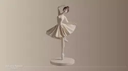 Ballerina  STL  Free 3D print model