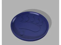Bear Track Coaster