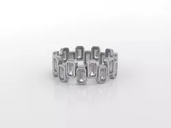 bezel ring Free 3D print model