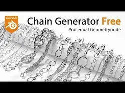 Blender Chain Generator  Free  Free 3D model