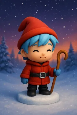 Chibi Jack Frost – Winter Spirit Figur
