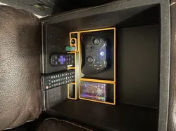 Couch Center Console Organizer easy to customize to your space