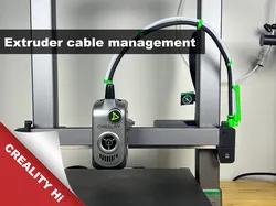 Creality Hi - Extruder Cable Management (No-Sag)