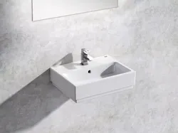 Cube Wall hung Basin 45 Set Free 3D model
