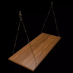 Hanging Indoor Swing Seat Free low-poly 3D model