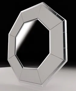 jewel octagon mirror
