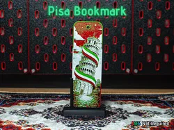 Leaning Tower of Pisa Bookmark - Hueforge