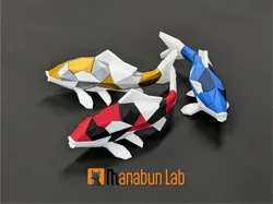 Low Poly Koi Puzzle