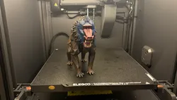 Low Poly Mandrill
