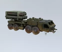 Military Truck Free 3D model