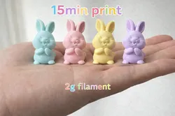 Mini Easter Bunny Figurine