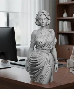 noble woman in Roman toga
