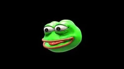 Pepe the frog keychain