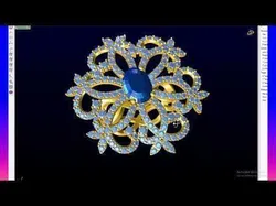 Ruby Diamond Ring Free 3D print model