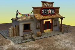 saloon west