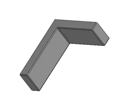 Shelf bracket cover 3x4