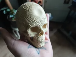 Skull tribal - Free 3D Print Model