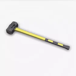 Sledgehammer Low-poly PBR Free low-poly 3D model