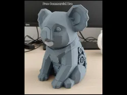 Steampunk Koala Figure