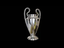 Champions League Cup Free low-poly 3D model