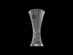 Conference League Cup Free low-poly 3D model