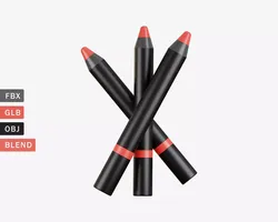 Eyeliner Free low-poly 3D model