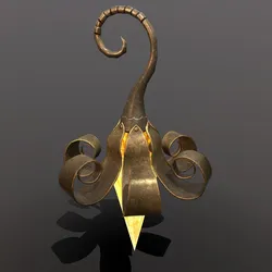 hanging lamp Free low-poly 3D model