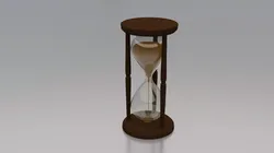 Hourglass Free low-poly 3D model