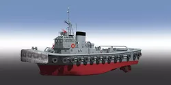 Japan Maritime Self-Defense Force Type58 Tugboat Free 3D model