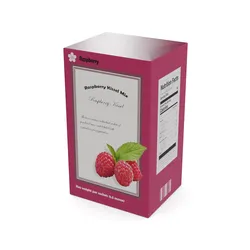 Jelly and kissel Raspberry Kissel Free low-poly 3D model