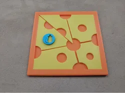 Katsunou cheese puzzle by Hanayama