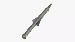 Military Rocket Free 3D model