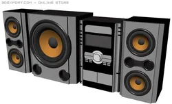 mini system 3ds obj