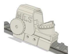 NERF Mk S Adjustable Sight - “Meaker Peaker”