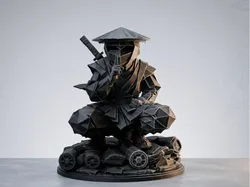 Origami ninja - Free 3D Print Model